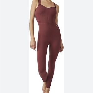 FP Movement by Free People Burgundy Jumpsuit